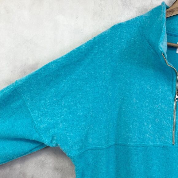 Soft Serve Womens 1/4 Zip Pullover Sweater Size XLarge Sweatshirt Cloud Cotton - Picture 5 of 11